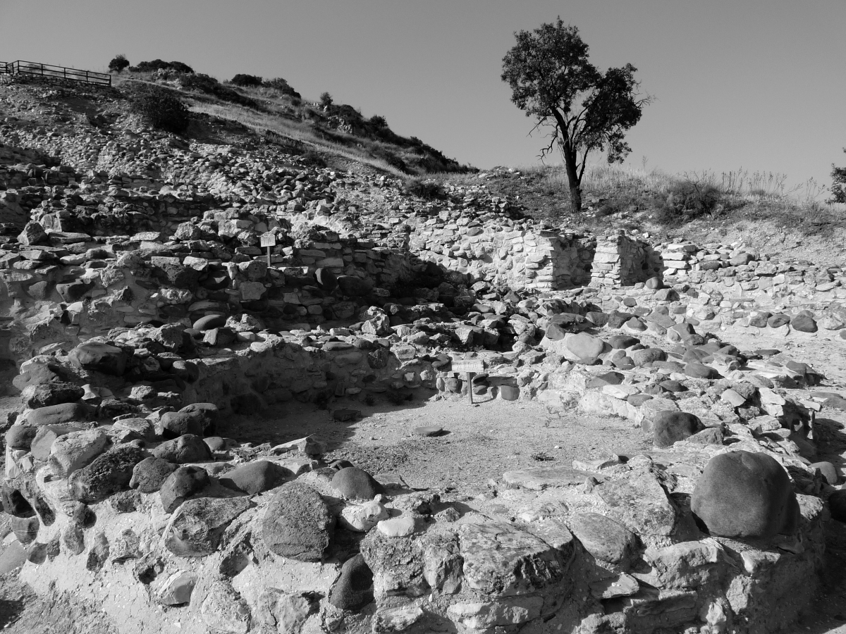 Ο αρχαιολογικός χώρος του νεολιθικού οικισμού της Χοιροκοιτίας στην Κύπρο.