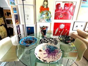 Έργα τέχνης στο τραπέζι της Καθαράς Δευτέρας.